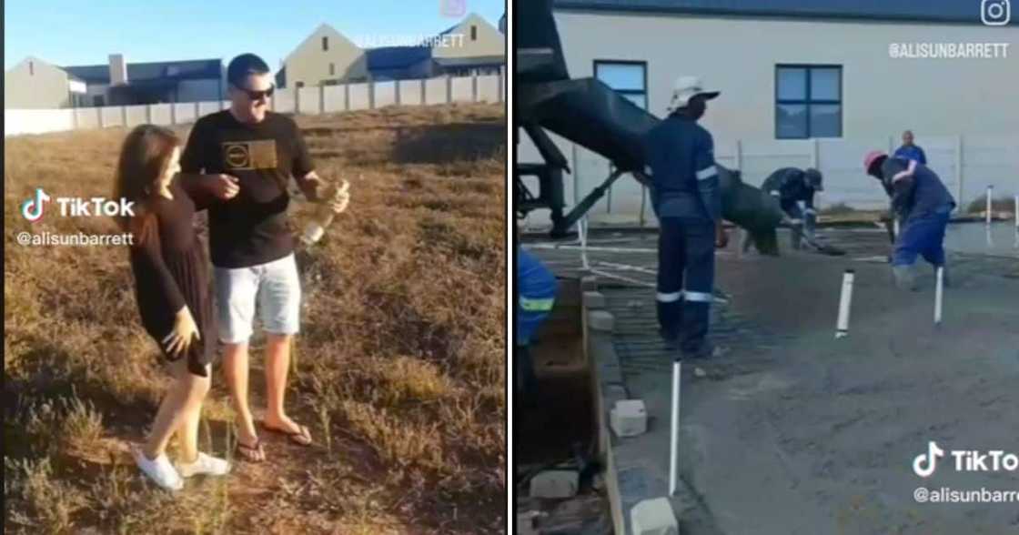 Couple wows Mzansi by building their home Couple wows Mzansi by building their home