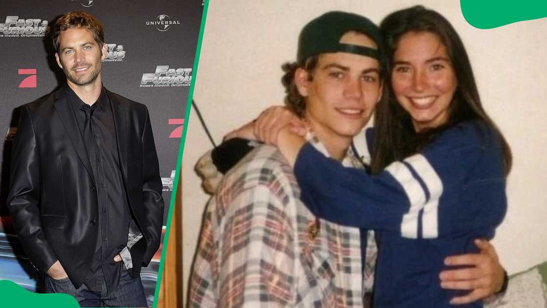 Rebecca Soteros and the late Paul Walker Rebecca Soteros and the late Paul Walker