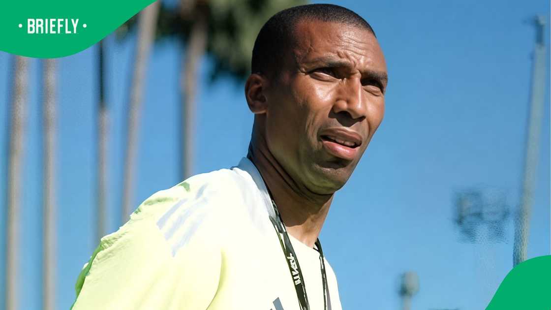 Abdeslam Ouaddou, Orlando Pirates. Abdeslam Ouaddou, Orlando Pirates.