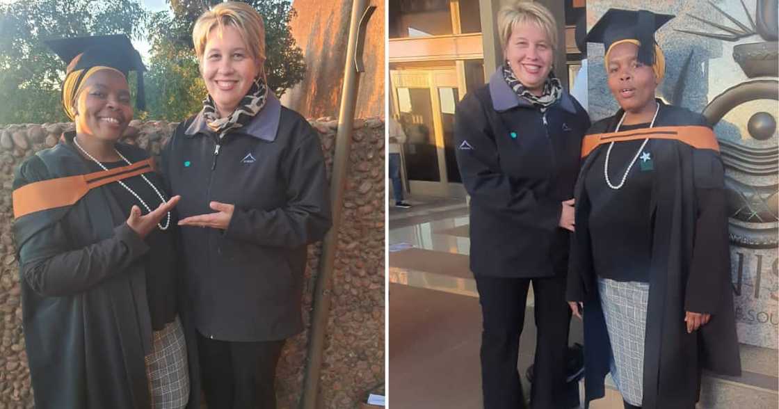 domestic worker graduates, graduation, Unisa, Gauteng, health sciences, honours degree, psychology domestic worker graduates, graduation, Unisa, Gauteng, health sciences, honours degree, psychology