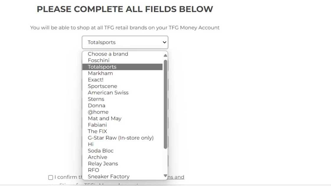 Totalsports account application Totalsports account application