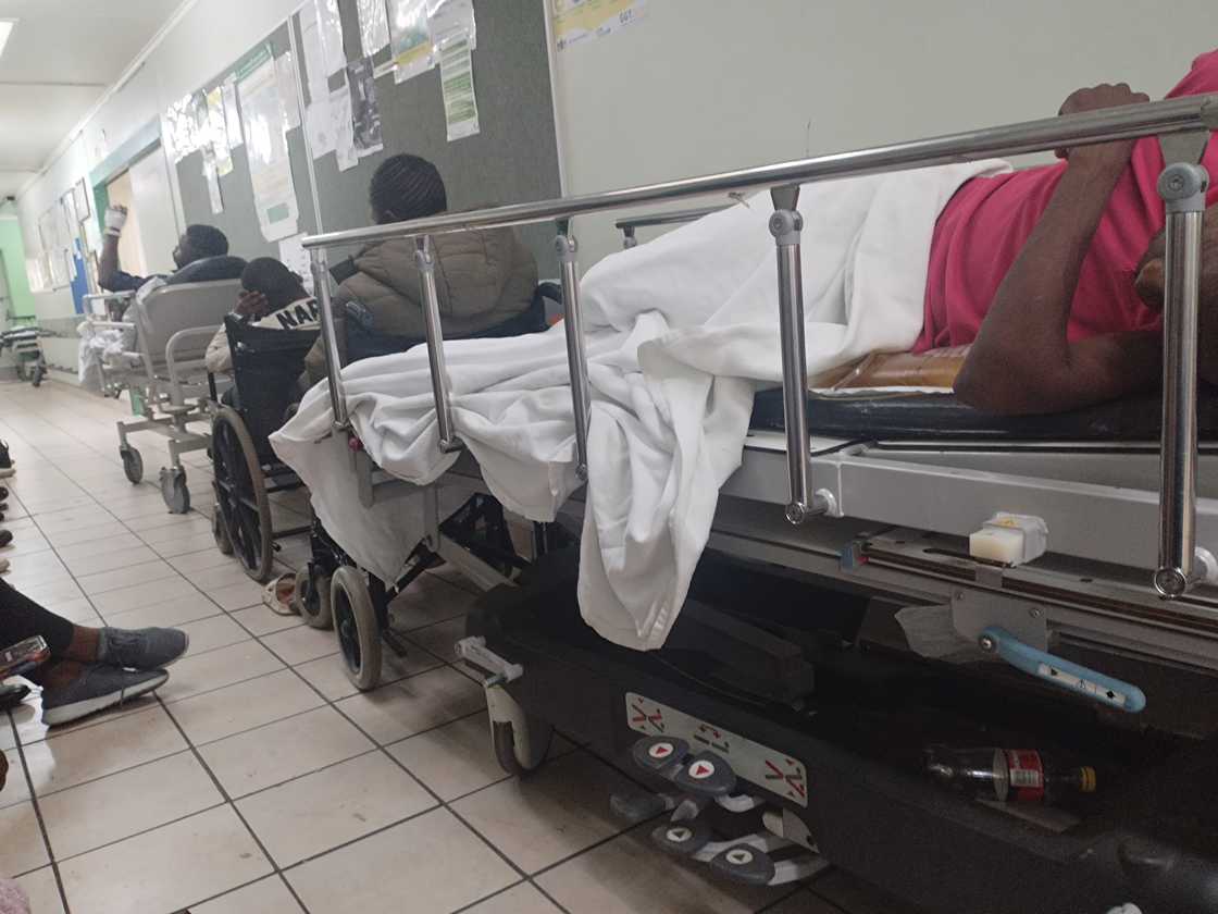 South African hospitals struggle with overcrowding like the Kopanong Hospital in Gauteng South African hospitals struggle with overcrowding like the Kopanong Hospital in Gauteng