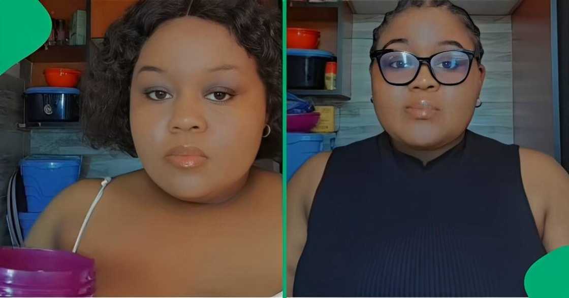 A TikTok video shows a woman unveiling her first paycheck at 18. A TikTok video shows a woman unveiling her first paycheck at 18.