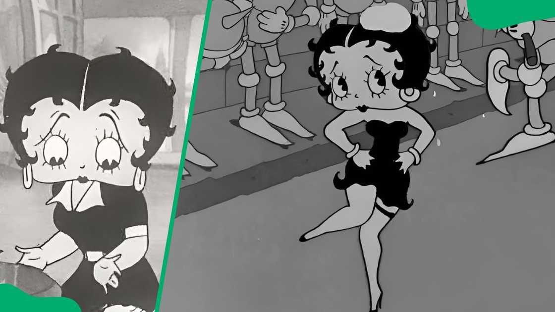 Large-headed classic animated stars