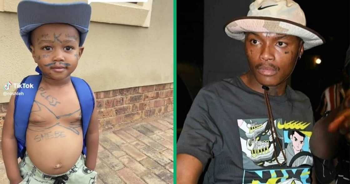 A boy impersonated Shebeshxt A boy impersonated Shebeshxt