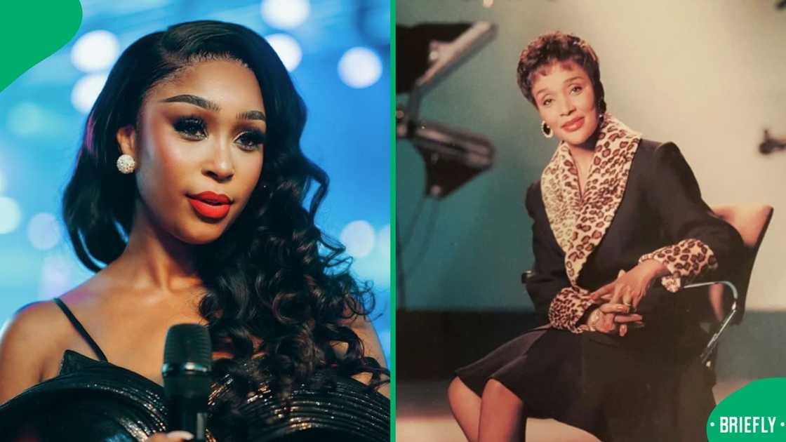 Minnie Dlamini got emotional from meeting Felicia Mabuza-Suttle