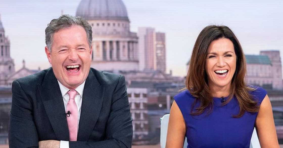 Piers Morgan walks off set in anger as Meghan Markle issue heats up Piers Morgan walks off set in anger as Meghan Markle issue heats up