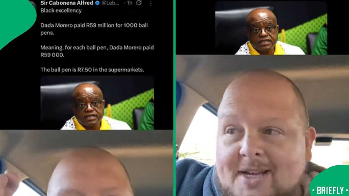 The screenshot sparked corruption allegations against Dada Morero The screenshot sparked corruption allegations against Dada Morero