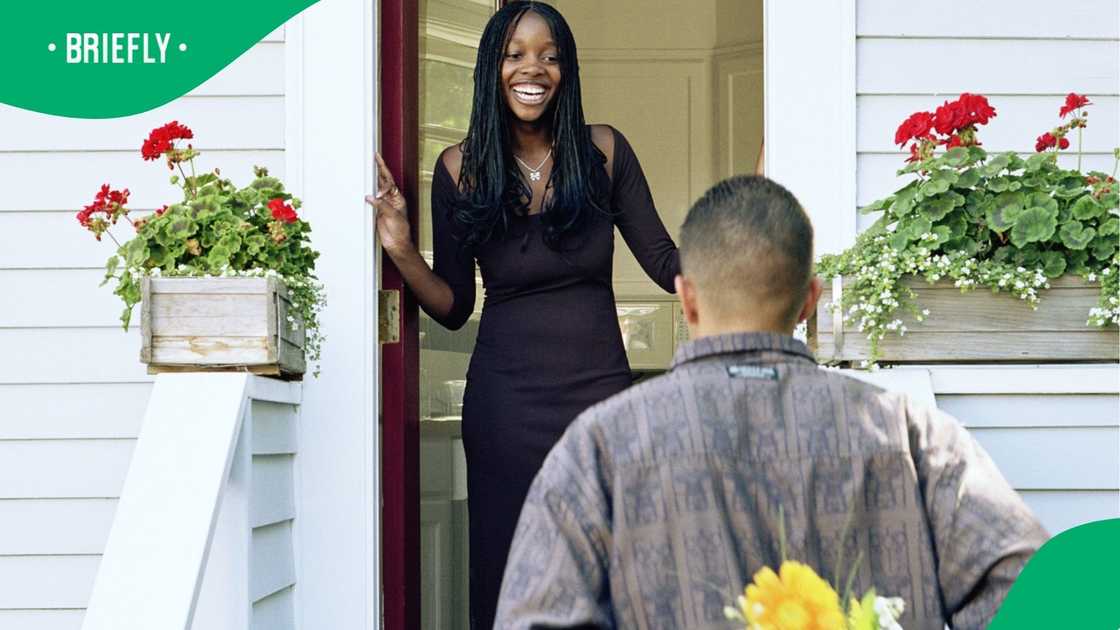 A stock photo of a couple A stock photo of a couple