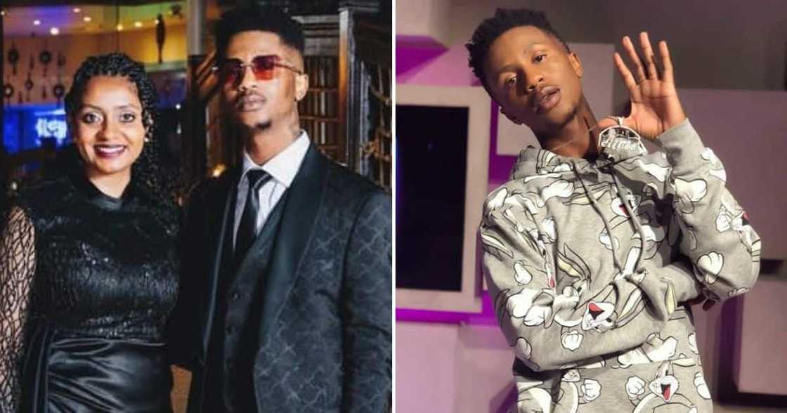 Emtee handed himself to the police after his wife, Nicole Chisamy, accused him of domestic violence. Emtee handed himself to the police after his wife, Nicole Chisamy, accused him of domestic violence.