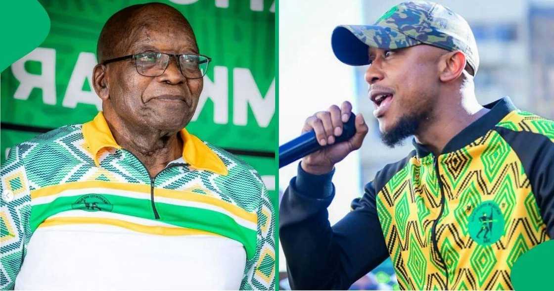 The uMkhonto Wesizwe Party swore in new members of parliament The uMkhonto Wesizwe Party swore in new members of parliament