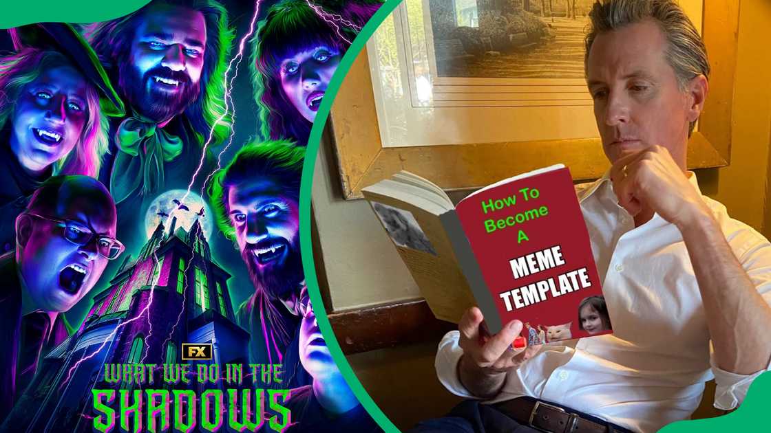 What We Do in the Shadows poster and its showrunner Paul Simms What We Do in the Shadows poster and its showrunner Paul Simms