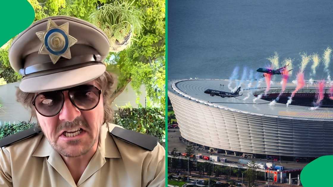 The viral clip imagines a wild pilot pitching even crazier acrobatic stunts for the next Springboks match