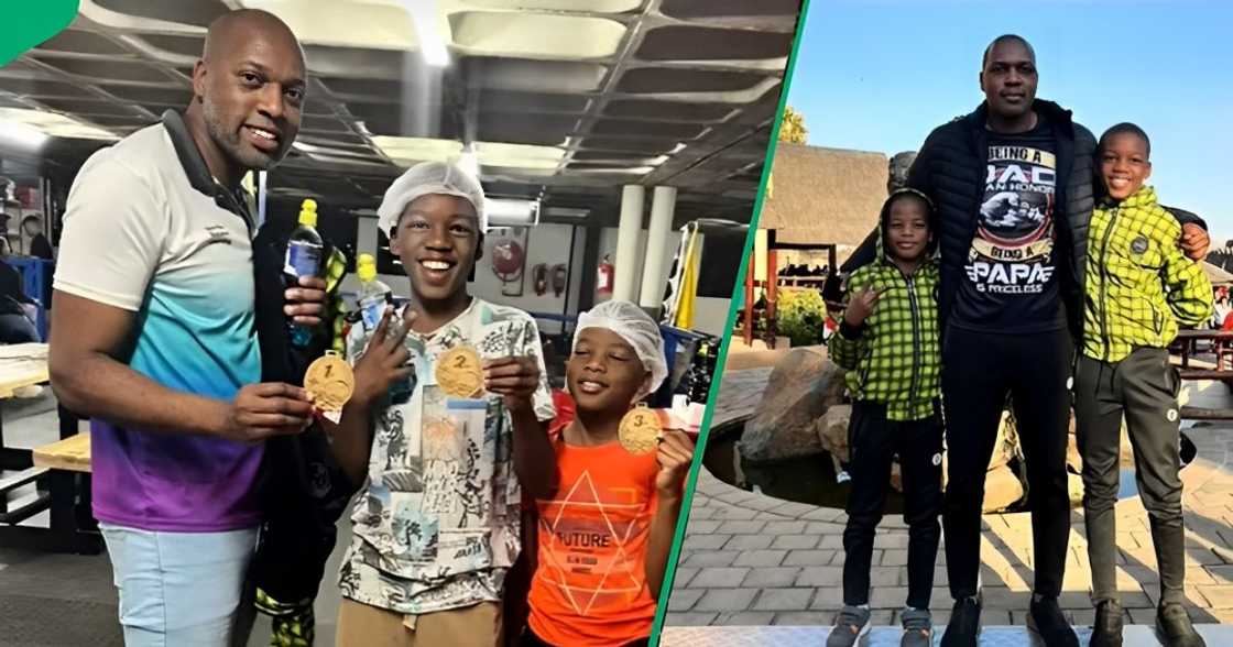 Dad bonds with son over precious Temu gift