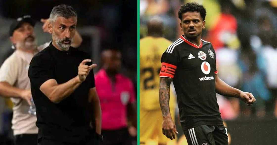 Kermit Erasmus could leave José Riveiro's Orlando Pirates side.