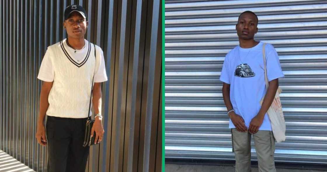 A young man attempted to dye his hair five hours before graduation, but it didn't go well. A young man attempted to dye his hair five hours before graduation, but it didn't go well.