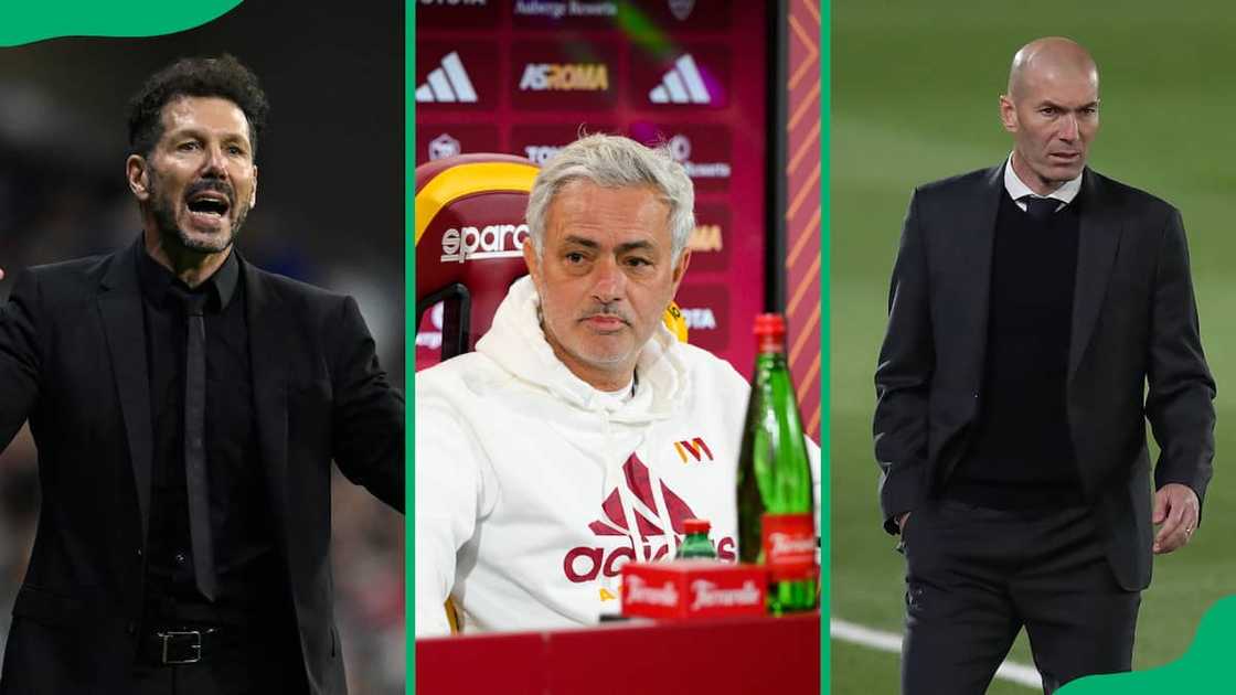 Diego Simeone, Josè Mourinho, and Zinedine Zidane are among the highest-paid coaches in the world Diego Simeone, Josè Mourinho, and Zinedine Zidane are among the highest-paid coaches in the world