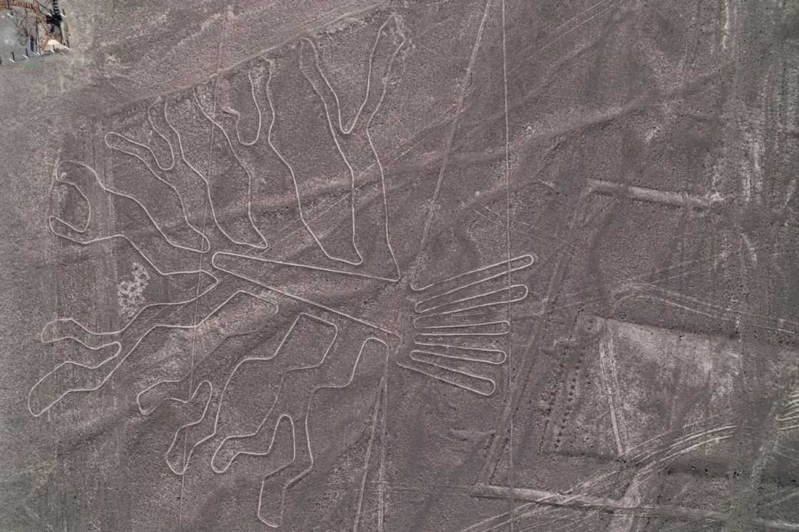 The aqueducts are believed to have been built by the same people responsible for Peru's famous Nazca lines -- a series of geometric and animal figures carved into the desert which can only be appreciated from the sky The aqueducts are believed to have been built by the same people responsible for Peru's famous Nazca lines -- a series of geometric and animal figures carved into the desert which can only be appreciated from the sky