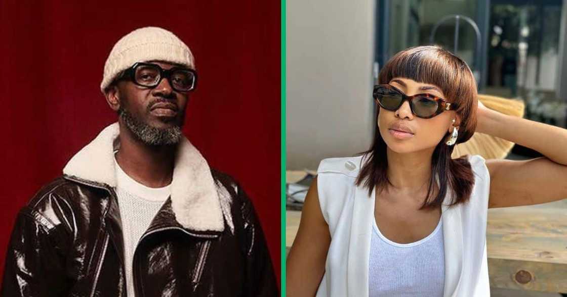 Black Coffee and Enhle Mbali are said to be back together Black Coffee and Enhle Mbali are said to be back together