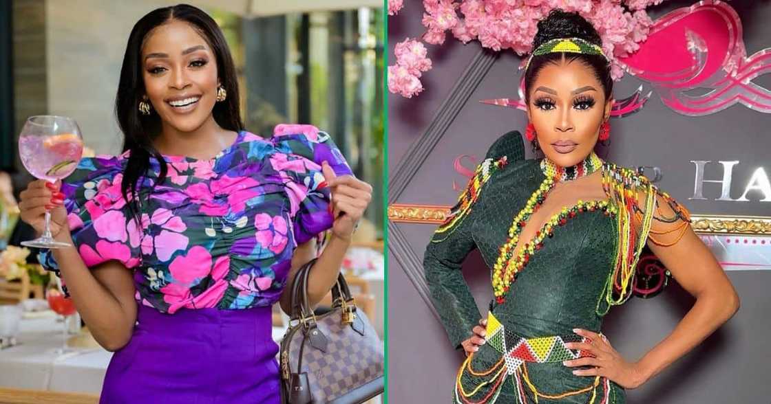 Thembi Seete serves fashion goals