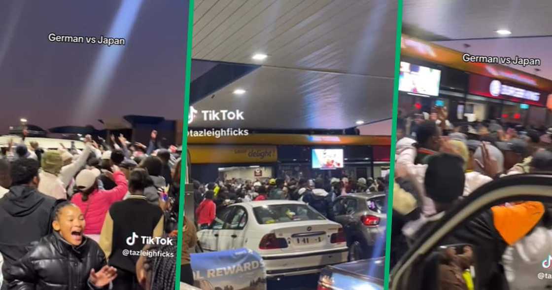 Groove at petrol station in Mzansi Groove at petrol station in Mzansi