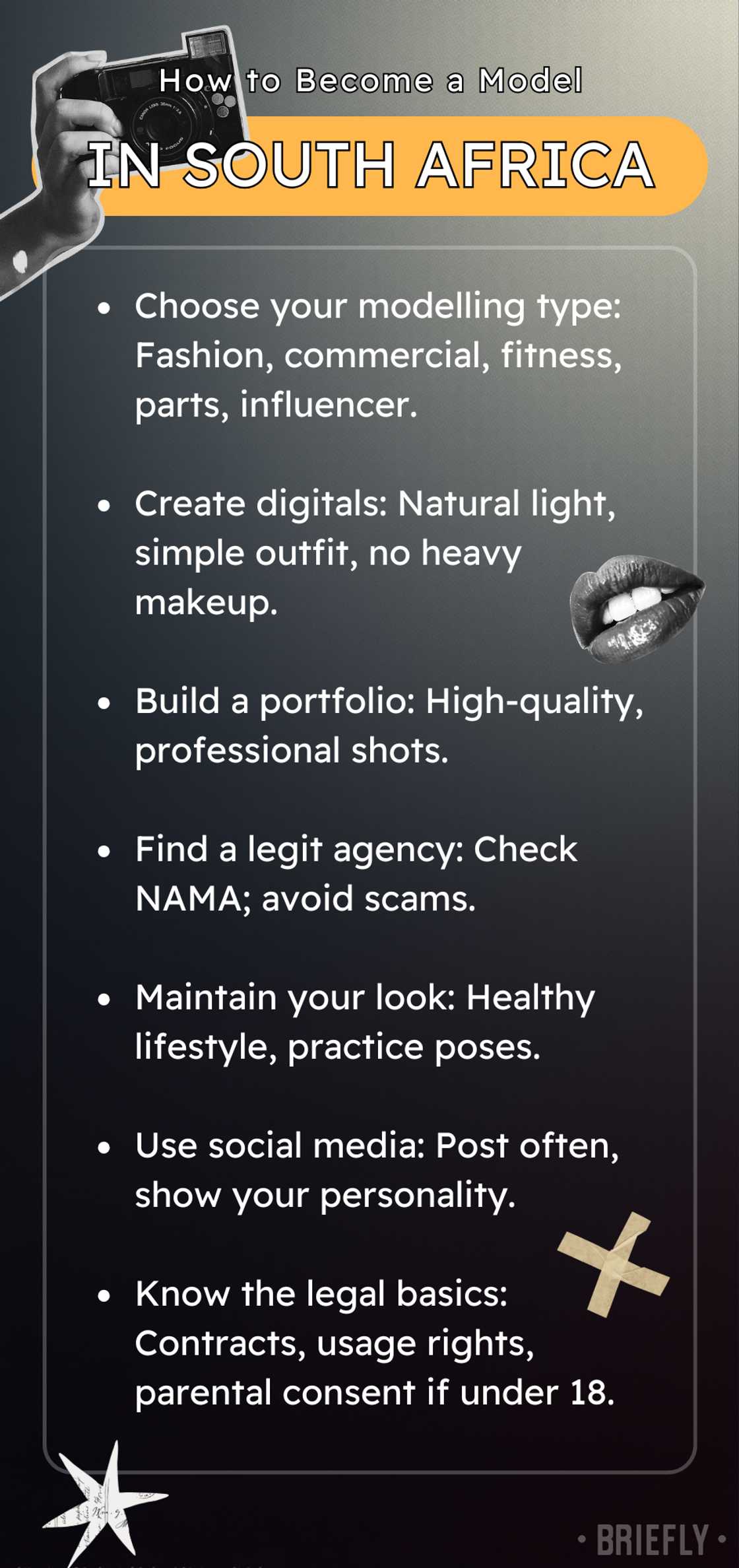 How to Become a Model in South Africa