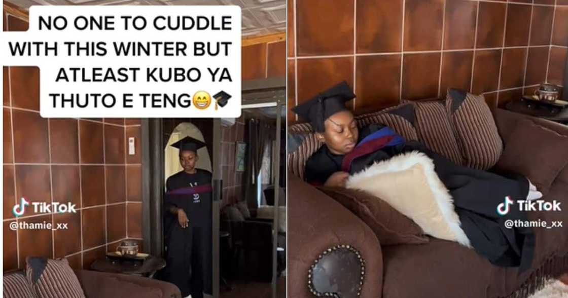 A newly graduated South African lady makes funny video