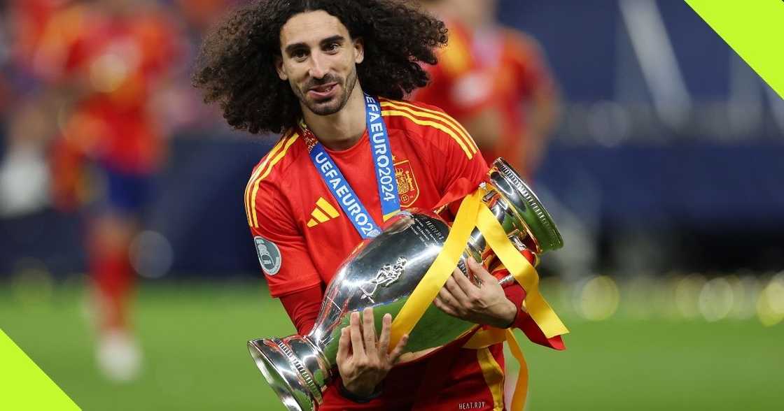 Marc Cucurella keeps his Euro 2024 promise. Marc Cucurella keeps his Euro 2024 promise.
