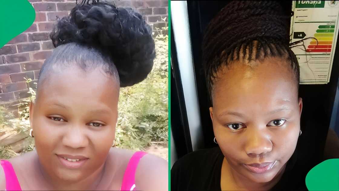 A recovering nyaope addict shared before and after pictures