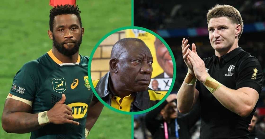 Siya Kolisi defends New Zealand player Siya Kolisi defends New Zealand player