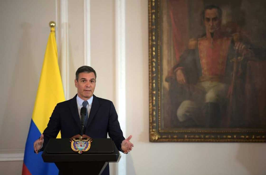 Pedro Sanchez was the only candidate running to take over as head of the SI movement Pedro Sanchez was the only candidate running to take over as head of the SI movement