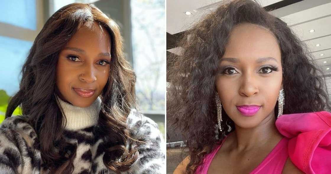 Katlego Danke, shows off new hairstyle, actress, Mzansi, natural look Katlego Danke, shows off new hairstyle, actress, Mzansi, natural look