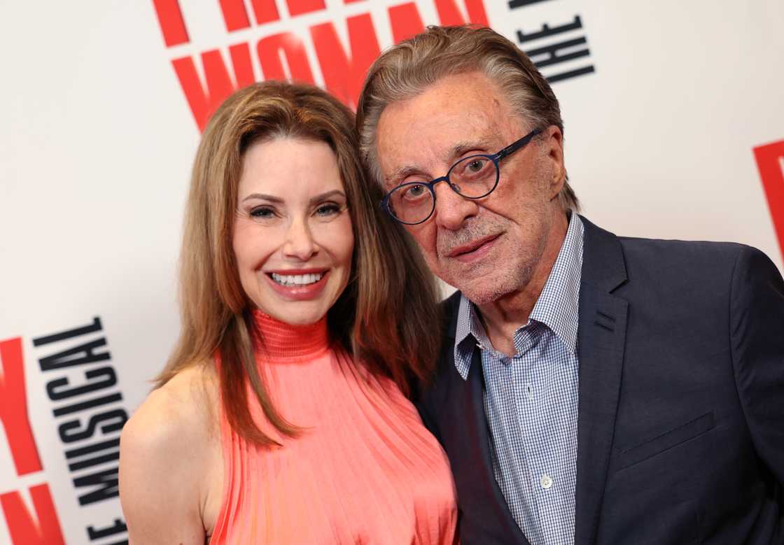 Jackie Jacobs and Frankie Valli at the Dolby Theatre