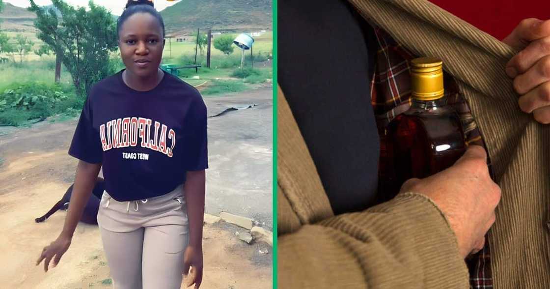 A students shared a trick on how to sneak in alcohol on campus without neing caight. A students shared a trick on how to sneak in alcohol on campus without neing caight.