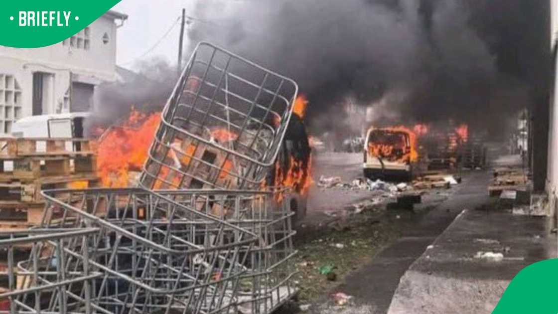 Unrest in the Eastern Cape. Unrest in the Eastern Cape.