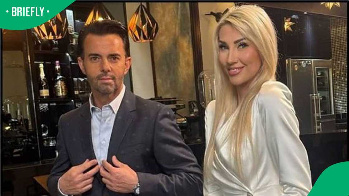 Peet and Mel Viljoen before their arrest.