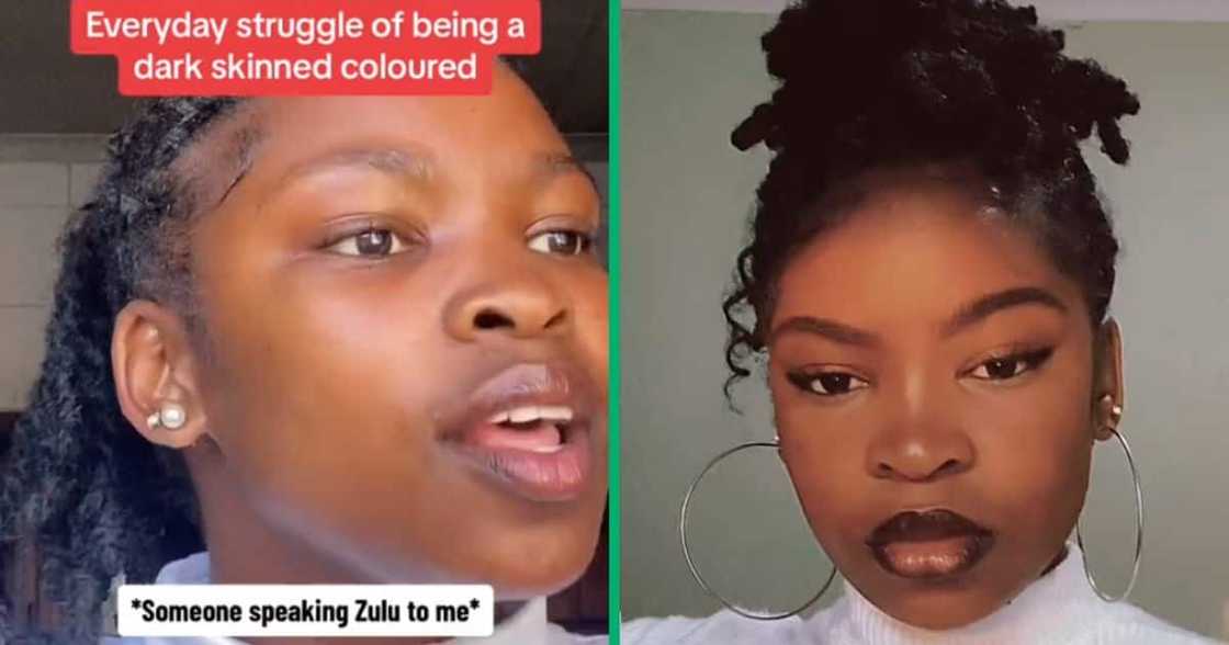 dark skinned coloured woman dark skinned coloured woman