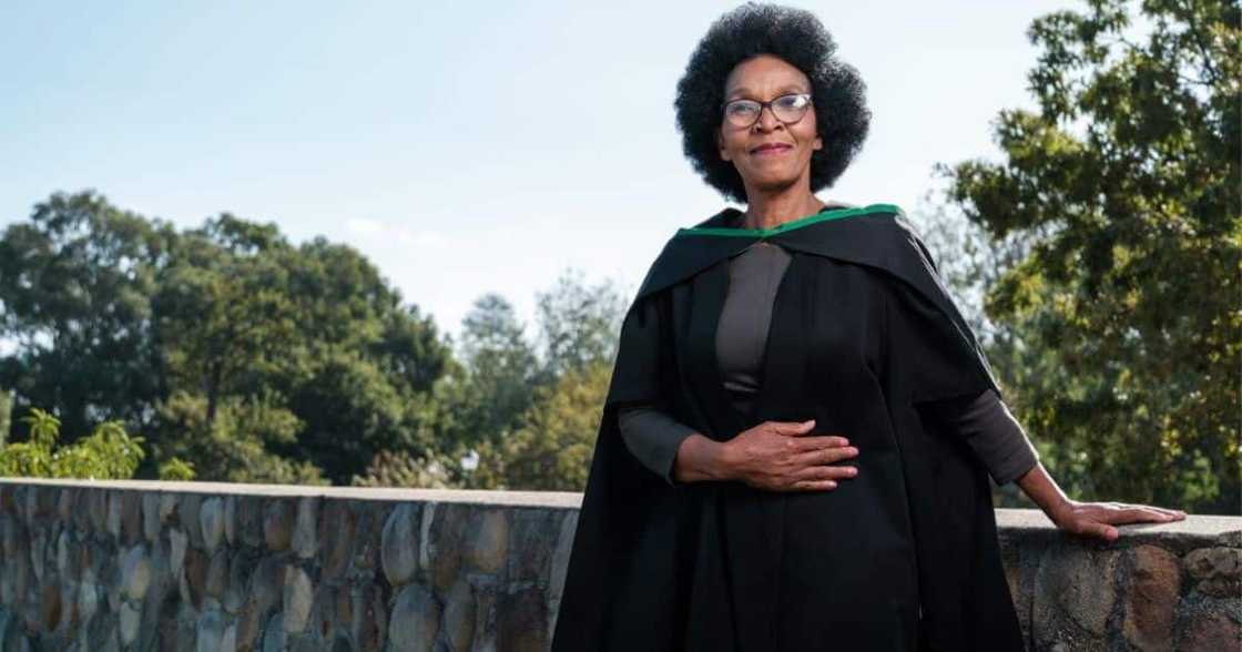 KZN woman graduates with Masters KZN woman graduates with Masters