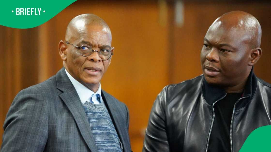 Former Free State Premier Ace Magashule and businessman Edwin Sodi appeared before the Bloemfontein High Court on corruption charges Former Free State Premier Ace Magashule and businessman Edwin Sodi appeared before the Bloemfontein High Court on corruption charges