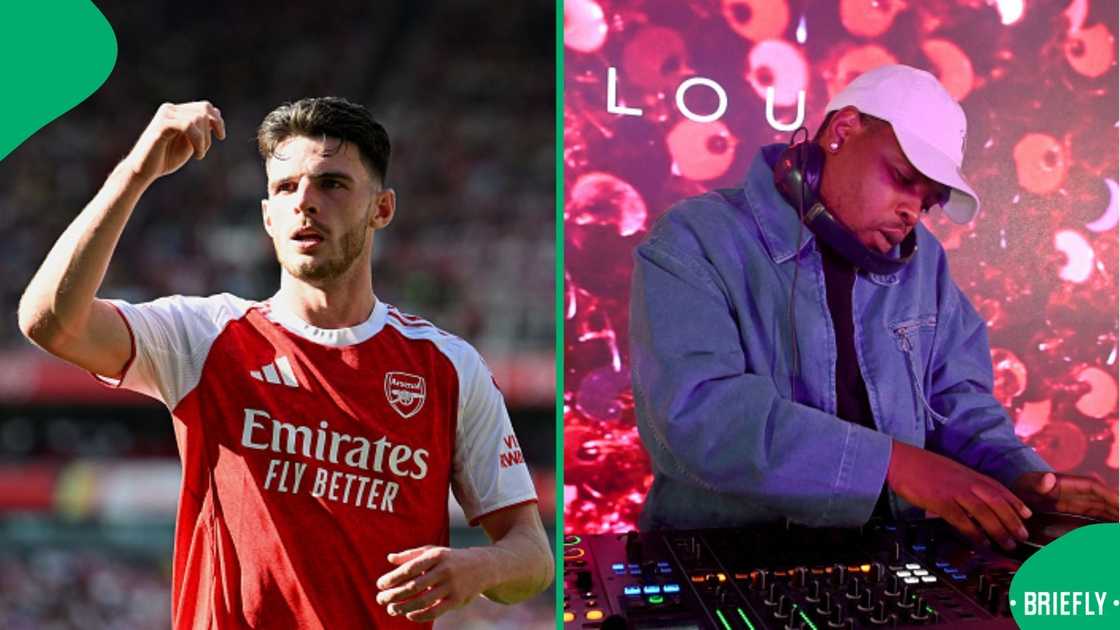 Declan Rice seen vibing to “Jealousy” by Tyler ICU and Khalil Harrison.
