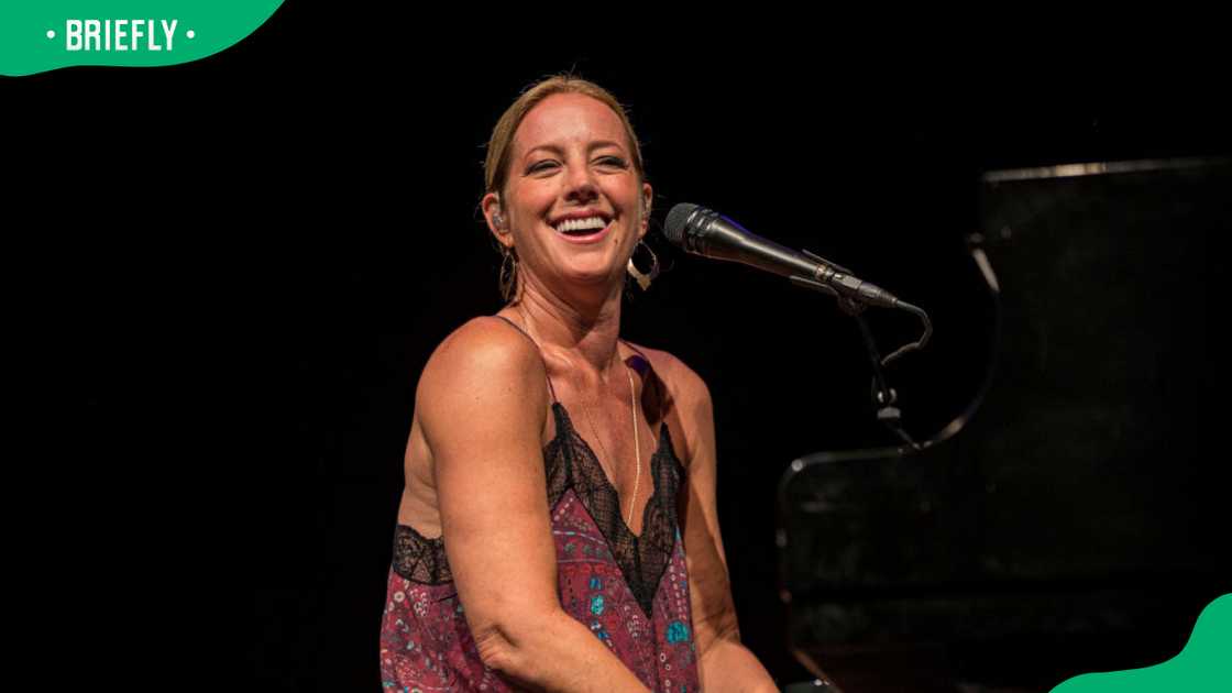 Sarah McLachlan at the Michigan Lottery Amphitheatre in 2024 Sarah McLachlan at the Michigan Lottery Amphitheatre in 2024