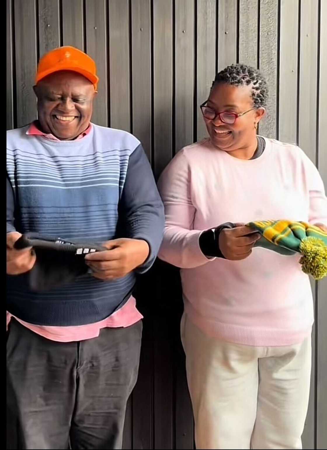 A woman made her parents' lifelong dream come true by surprising them with tickets to see the All Blacks vs Springboks live.