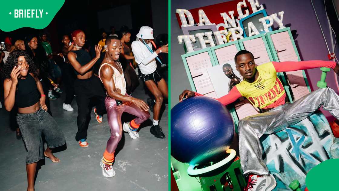 Sechaba Tloubatla has Dance Therapy session