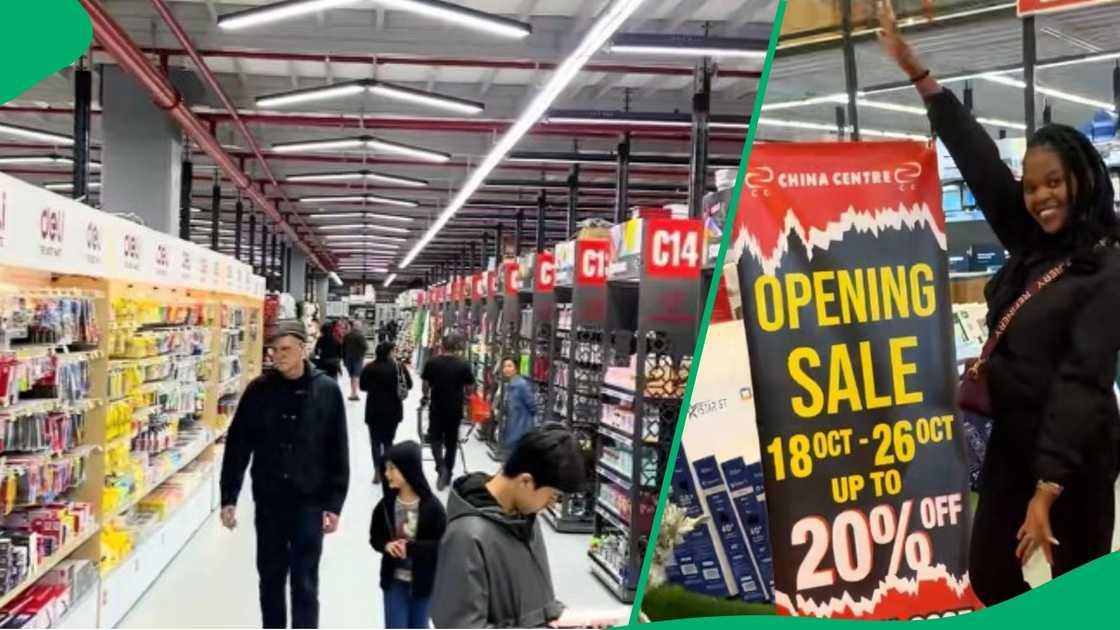 Woman plugs others with bargain store Woman plugs others with bargain store