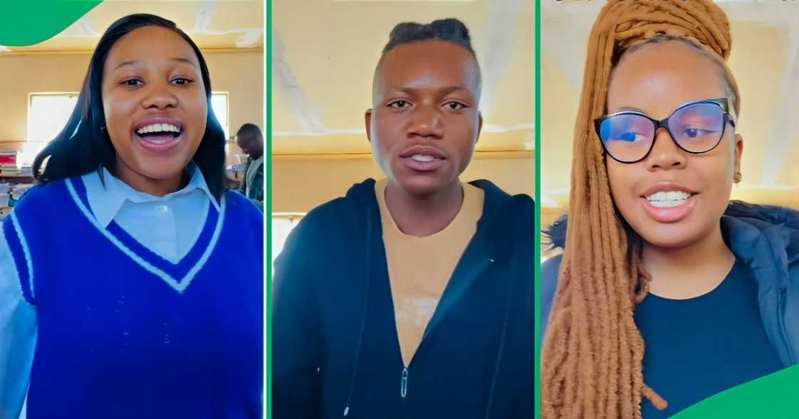 A TikTok video shows South African teachers taking on the trending challenge. A TikTok video shows South African teachers taking on the trending challenge.