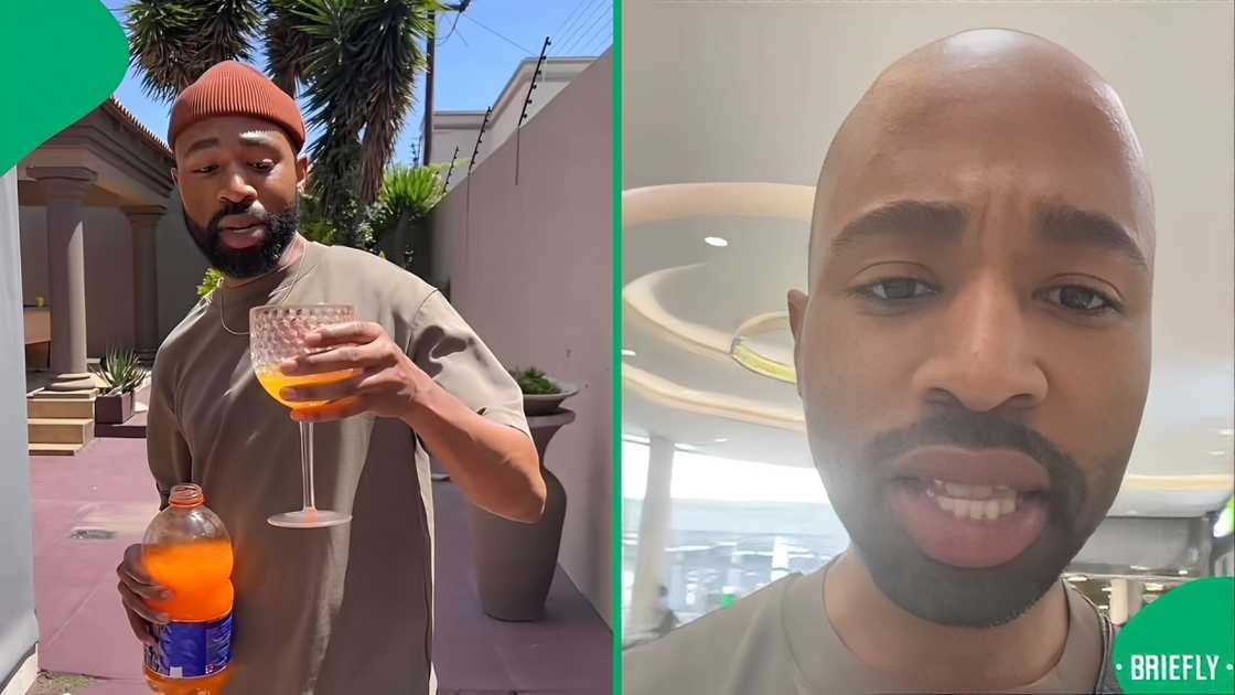 An American man shared his opinion on Oros, saying it is too sweet. An American man shared his opinion on Oros, saying it is too sweet.