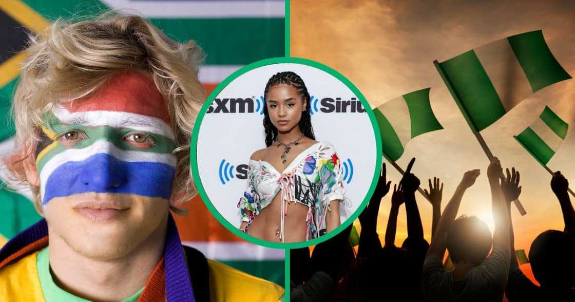 Tyla visiting SiriusXM at SiriusXM Studios in New York City. Tyla visiting SiriusXM at SiriusXM Studios in New York City.