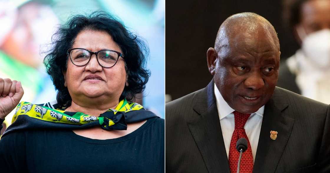 Cyril Ramaphosa, Jesse Duarte, ANC, African National Congress, death, died, die, passing, funeral Cyril Ramaphosa, Jesse Duarte, ANC, African National Congress, death, died, die, passing, funeral