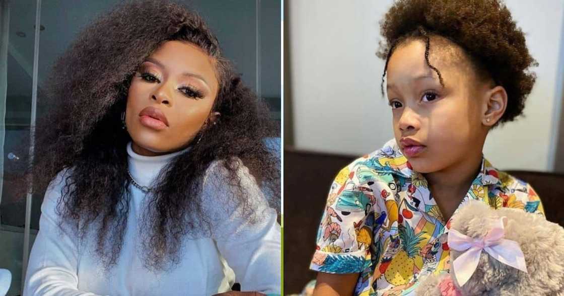 DJ Zinhle's daughter Kairo wants an iPhone 14 DJ Zinhle's daughter Kairo wants an iPhone 14