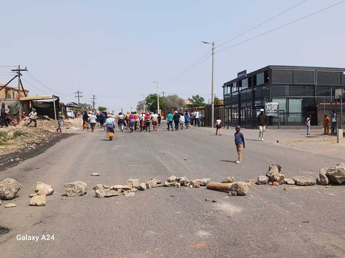 The Tembisa community protested over a lack of water for three weeks
